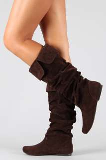 Slouchy Tall Knee High Women Fashion Boots Qupid Neo 100xx  