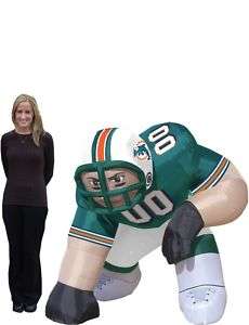 MIAMI DOLPHINS Bubba Mascot Blow Up Lawn Yard Player  