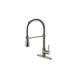  Vigo VG02003STK1 18 3/4H Pull Out Spray Kitchen Faucet in 