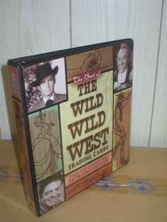 Wild Wild West Trading Card Binder Album  
