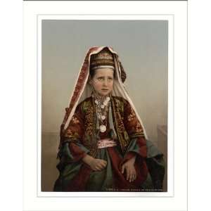   women of Bethlehem in costume Holy Land, c. 1890s, (M) Library Image