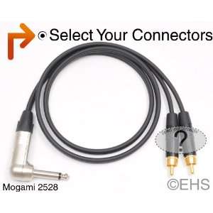   TS Male Right Angle to selection, Mogami 2528 Electronics