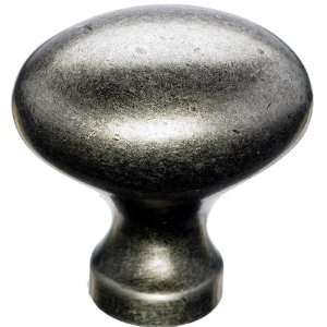   II Collection 1 1/4 Pewter Antique Worden Cabinet Egg Knob M202