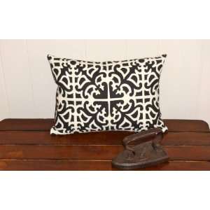  Modern Black and White Decorative Pillow Cover, Set of 2 