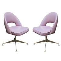 Saarinen Style Side Chairs Lavender  