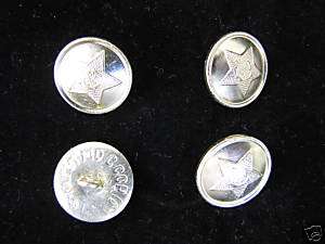 Russian Military Metal Buttons Hammer Sickle Star  