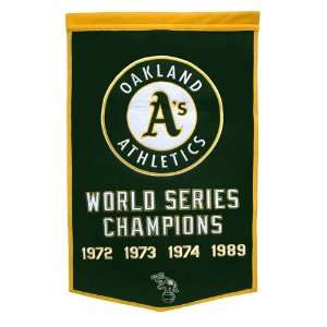  MLB Oakland As Dynasty Banner
