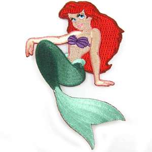   Disney Iron on Princess Ariel from the Little Mermaid Patch   CIO572
