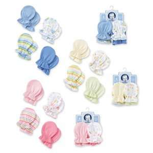  Assorted 4 Pk Mittens Baby