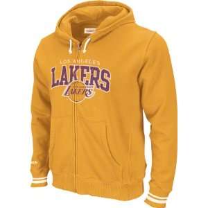  Los Angeles Lakers Gold Mitchell & Ness Arch Fleece Full 