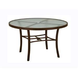   42 Round Patio Chat Table with Umbrella Hole Patio, Lawn & Garden