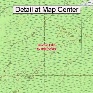   Map   Upstead Lake, Minnesota (Folded/Waterproof)