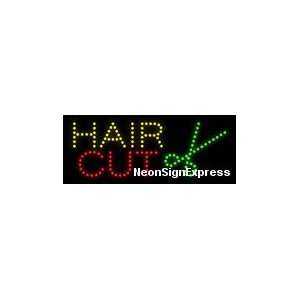 Hair Cut LED Sign