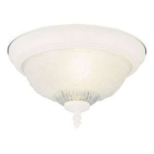  Westinghouse 66161   1 Light Textured White Ceiling Flush 