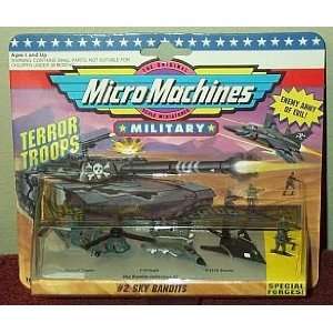  Micro Machines Military #2 Sky Bandits Toys & Games