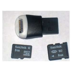  CTCstore MicroSD / MicroSDHC & Memory Stick Micro M2 USB 2 