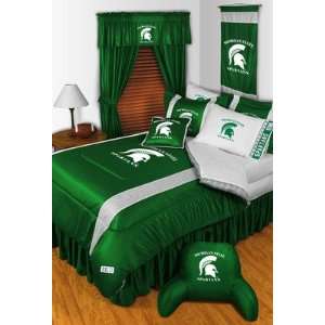 Michigan State Spartans Sidelines Full Queen Comforter