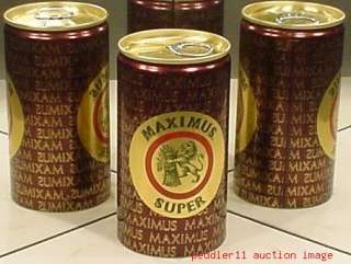 MAXIMUS SUPER BEER a/a CAN F X MATT UTICA NEW YORK #56E  
