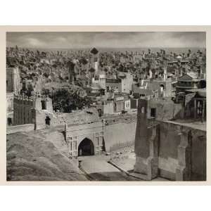 1928 Wind Catcher Hyderabad Sindh Pakistan Architecture   Original 