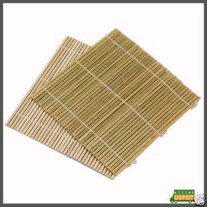 New Wholesale Bamboo Sushi Rollng Mat / Place mat 100pc  