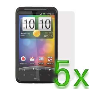 GTMax 5x Clear LCD Screen Protector for AT&T HTC Inspire 
