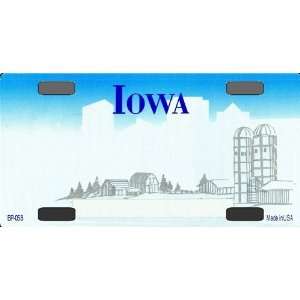  Iowa State Background Blanks FLAT Bicycle License Plates 