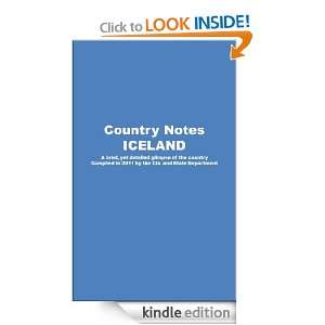 Country Notes ICELAND State Department, CIA  Kindle Store