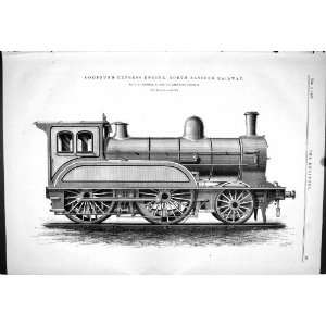  Engineering 1887 Compound Express Engine Train North 