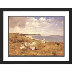  Chase, William Merritt 24x19 Framed and Double Matted Idle 