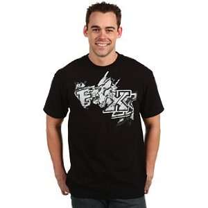 FOX Racing Mens 47049 MERKABA Short Sleeve Cotton Tee Shirt Black XXL