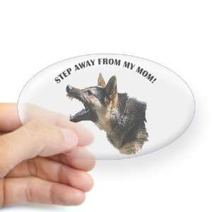  quot;BITE MEquot; Sticker Oval Police Oval Sticker by 