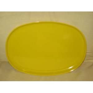  Vintage Melmac Melamine  Yellow  Oval Serving Platter 