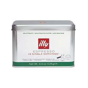 Individually Wrapped illy E.S.E. Servings Decaf (pods), Medium Roast 