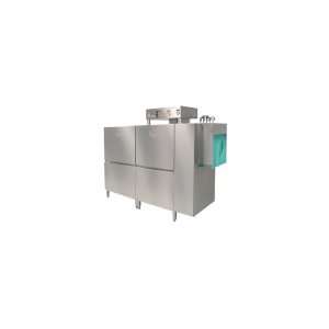 Meiko Single Tank Sanitizing Electric Conveyor Dishwasher W/ Tall Hood 