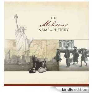 The Mehrens Name in History Ancestry  Kindle Store