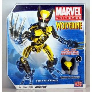 Mega Bloks Spider Man Buildable Techbot Figure   Marvel Universe Super 