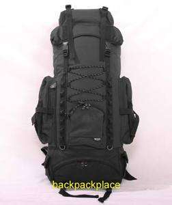 5400ci Hiking Traveling Backpack Internal Frame   Black  