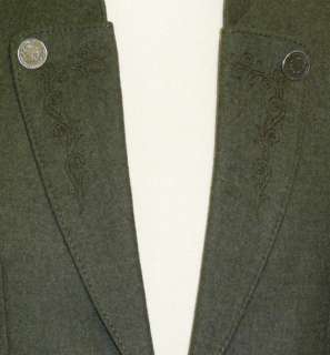 LODEN GREEN ~ WOOL Men GERMAN Hunting Dinner Dress Suit JACKET Coat/48 