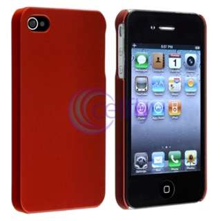   On Case Cover+Privacy Filter Screen Protector For Apple iPhone 4 4S