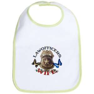 Baby Bib Kiwi Law Officers Police Officers Wife with 