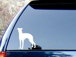 Italian Greyhound #2 Vinyl Decal Sticker / Color   HIGH QLTY  