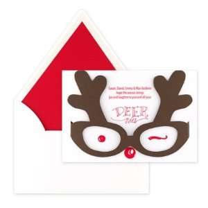  Reindeer Games Holiday Greeting Cards by Checkerboard 