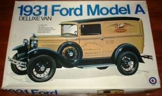 Entex 116 1931 Ford Model A Deluxe Van #9016  