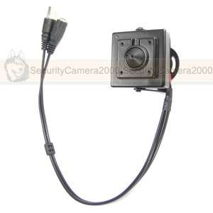 600TVL High Resolution Mini Spy Pinhole Camera 0.01 Lux  