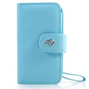   Leather Wallet Carrying Case Cover for Apple iPhone 3G 2nd Generation
