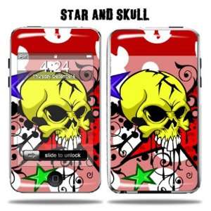   iPod Touch 2G 3G 2nd 3rd Generation 8GB 16GB 32GB   Star and Skull