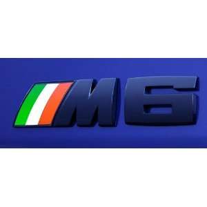   Overlays  For E63 M6 OEM Logo Only  Ireland Flag Colors Automotive
