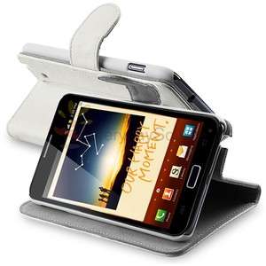   Leather Case Cover with Stand For Samsung Galaxy Note LTE i717  