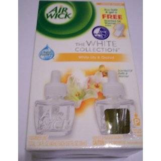  AIR WICK Scented Oil Refill Twin Pack White Lily & Orchid 