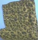 Brown Leopard Cheetah Spots Fleece Blanket Throw NEW